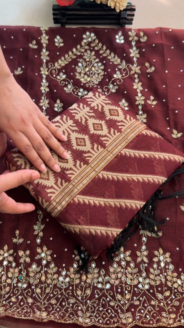 Delhi Boutique All Over Work Dress