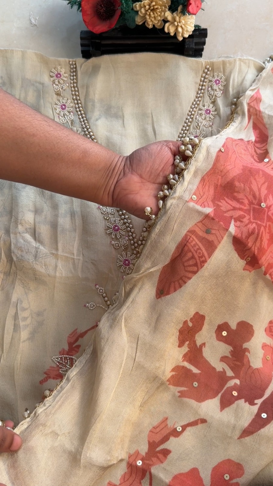 Delhi Boutique Chinon Silk Premium Dress